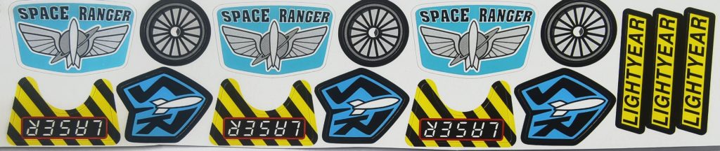 ‌Thinkway & Disney Official Buzz Lightyear Stickers