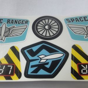 Thinkway & Disney Official Buzz Lightyear Stickers – Original & Genuine
